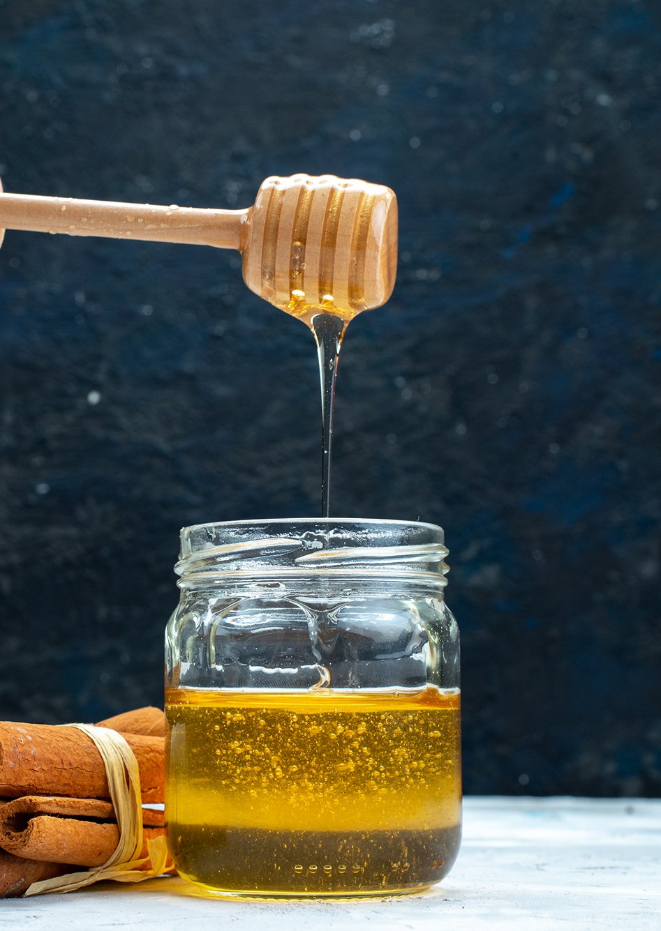 Pure Kashmiri White Honey jar - Premium quality raw honey